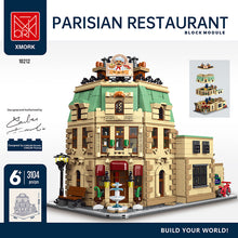3104 pcs XMORK 10212 Parisian Restaurant