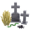 halloween cemetery tombstone zombie ghost grave