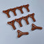 10pcs 20546 Minifigure accessories brown slingshot catapult