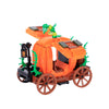 Halloween Pumpkin Carriage Witch