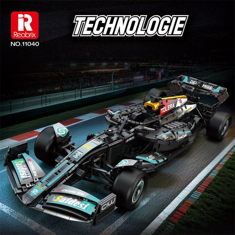 3473pcs Reobrix 11040 Formula Race Car 1:8