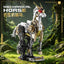991pcs Mechanical Horse
