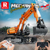 1106pcs Reobrix 22003 Mechanical Forklift with power pack
