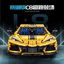 3788pcs GULY 10622 Corvette supercar 1:8