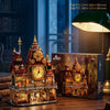 1934PCS HUIYOYOYI Steampunk Gear Clock Tower