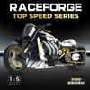 2000 pcs GULY 60522 Raceforge Top Speed Motorcycle 1:5