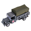 World War II German and American military modern city minifigure ambulance medical vehicle lightning truck