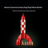 1283PCS TinTin Moon Rocket