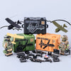 MOC Military Special Soldier Weapon Box UAV Computer