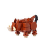 Wild boar black bear minifigures puzzle building blocks