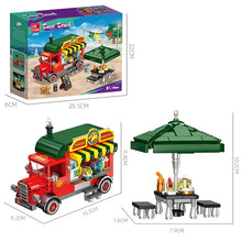 615pcs JIESTAR JJ9248 Mexican Taco Food Truck