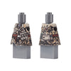 WWII German, American, French and Soviet Military Soldier Minifigures Coat and Cape