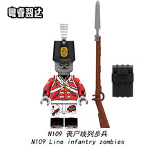 N109-116 Zombie Series Judge House Sister Minifigures