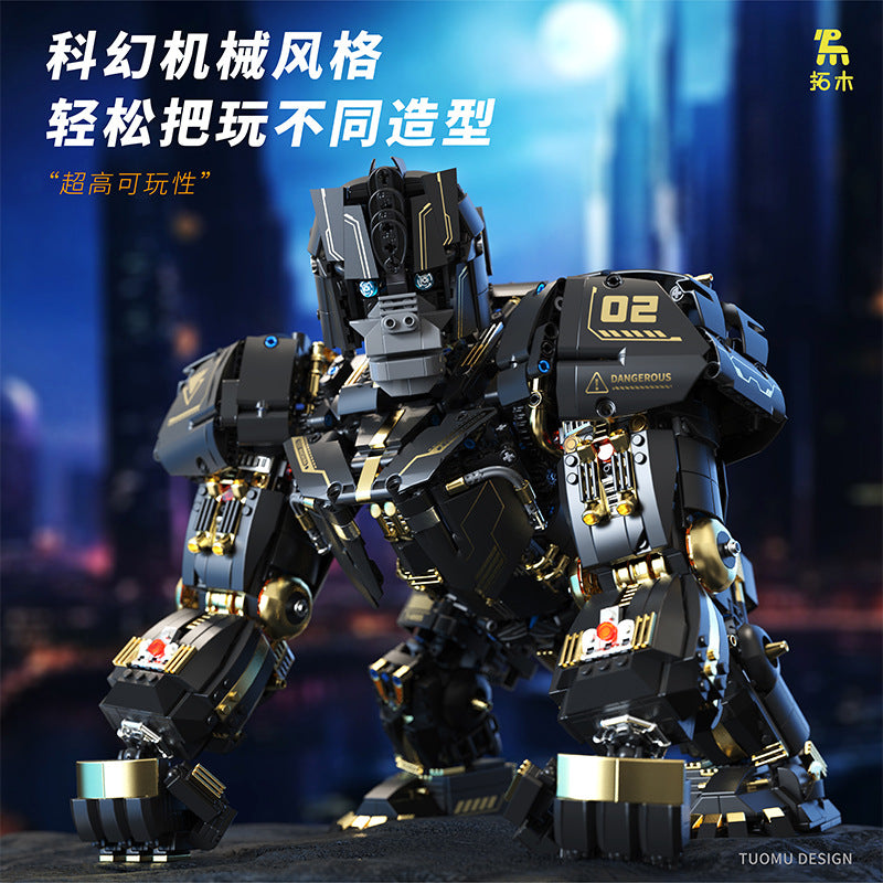 2851pcs TUOMU T4005 Armored gorilla – Joy Bricks