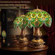 2465PCS HUIYOYOYI Emerald Glow Table Lamp
