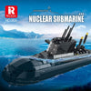 1498 pcs Reobrix 800 Nuclear Submarine