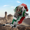 85 pcs Boba Fett's Starship Microfighter