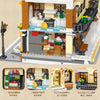 3220PCS JIESTAR JJ89140 Vintage Steam Train Station (Includes Lighting Kit)