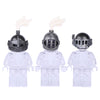MOC medieval military castle knight soldier helmet weapon shield