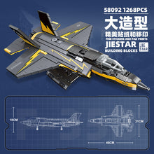 1268pcs JIESTAR 58092 F-35B LIGHTNING II