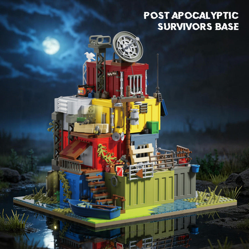 ポコ‎ 2859pcs Xbert 66202 Post Apocalyptic Survivors Base – Joy Bricks