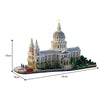 2148pcs MOC-186434 Saint Paul's Cathedral 1:800