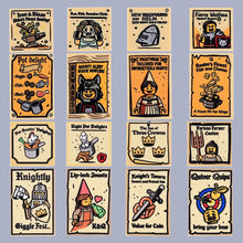 Medieval Castle Poster  Wolf Rider Soldier