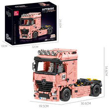 1296pcs JIESTAR JJ9224 Semi Truck Tractor – Pink Pig