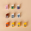 Beverage cup printing set minifigure accessories