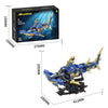 899PCS TUOMU Abyssal Mecha Hammerhead Shark