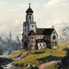 6172pcs BAKA 33925 Medieval Church