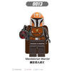 G0102 TV Movie Series Rey Bobby Fett The Mandalorian Minifigures