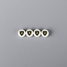 City Street Scene BMW Mercedes Benz Car Logo 4pcs