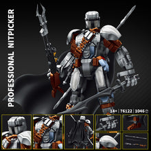 1046PCS LY The Mandalorian Mech Suit