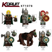 KT1078 The Battle of Lord of the Rings: Hama Soldiers Minifigures