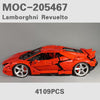 4109PCS MOC-205467 Lamborghini Revuelto 1:8