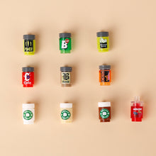 Beverage cup printing set minifigure accessories
