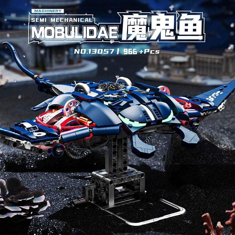 966pcs MJi 13057 Mechanical Manta – Joy Bricks 966pcs MJi 13057 Mechanical Manta – Joy Bricks