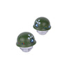 WWII US Army Officer Soldier Minifigure Helmet Weapon 5PCS
