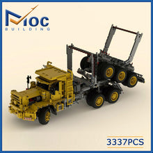 3337pcs MOC-107213 Hayes HDX Logging Truck