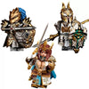Medieval Series: Lancelot Kay, Queen Arthur，Sir Gaheris Minifigures