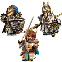 Medieval Series: Lancelot Kay, Queen Arthur，Sir Gaheris Minifigures