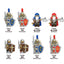 T001-008 Warcraft Series Militia Footman Minifigures