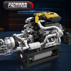 761 pcs MouldKing 10207 PAG Supercar V12 Engine