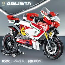 QIZHILE 998 pcs 85005 Agusta F3 & 900 pcs 85003 BMW S1000RR