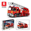 3266pcs Reobrix 22005 Mechanical Fire Engine with power pack