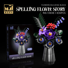 836pcs MJi 13038 Spelling Flower Story