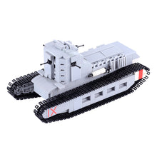 MOC World War I British Military War Scene Whippet Tank Model