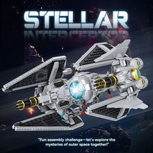 1109pcs ZAPE 98001 Stellar Interceptor