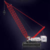 4494pcs Mouldking 17046 Wacker 16000 crawler crane dynamic version